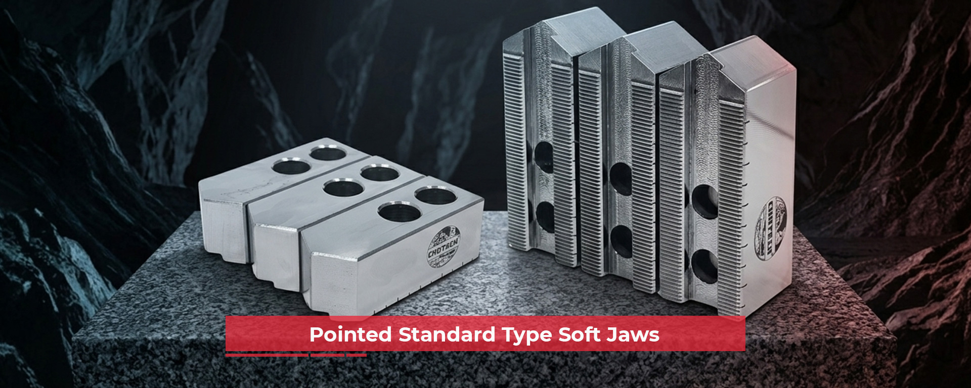 Pointed Standard Type Soft Jaws